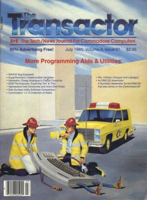 [Cover Page of The Transactor Volume 6, Issue 1: More Programming Aids & Utilities]