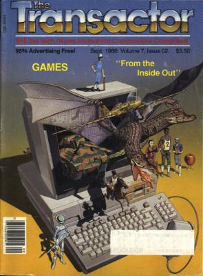 [Cover Page of The Transactor Volume 7, Issue 2: Games "From the Inside Out"]