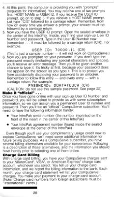 [CompuServe IntroPak page 20/44 
Start Getting the Most from Your Computer Now, It's Easy! (3/6)]