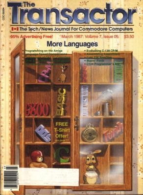 [Cover Page of The Transactor Volume 7, Issue 5: More Languages]