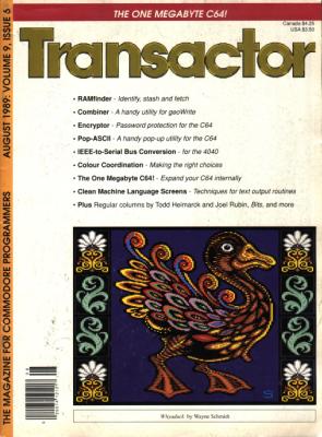 [Cover Page of The Transactor Volume 9, Issue 6]